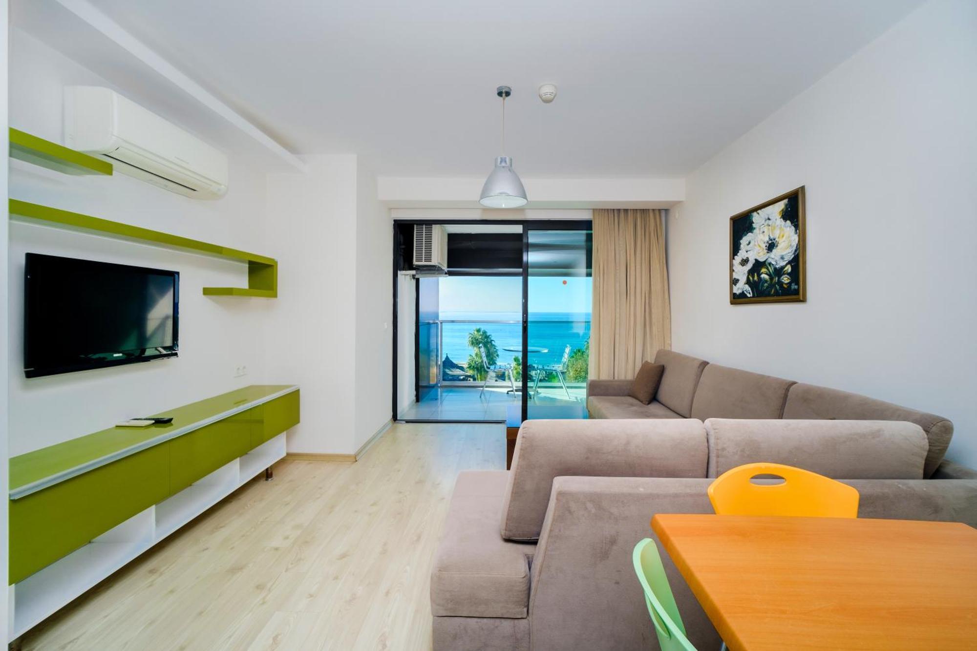 Delfino Apart Hotel อลันยา ภายนอก รูปภาพ