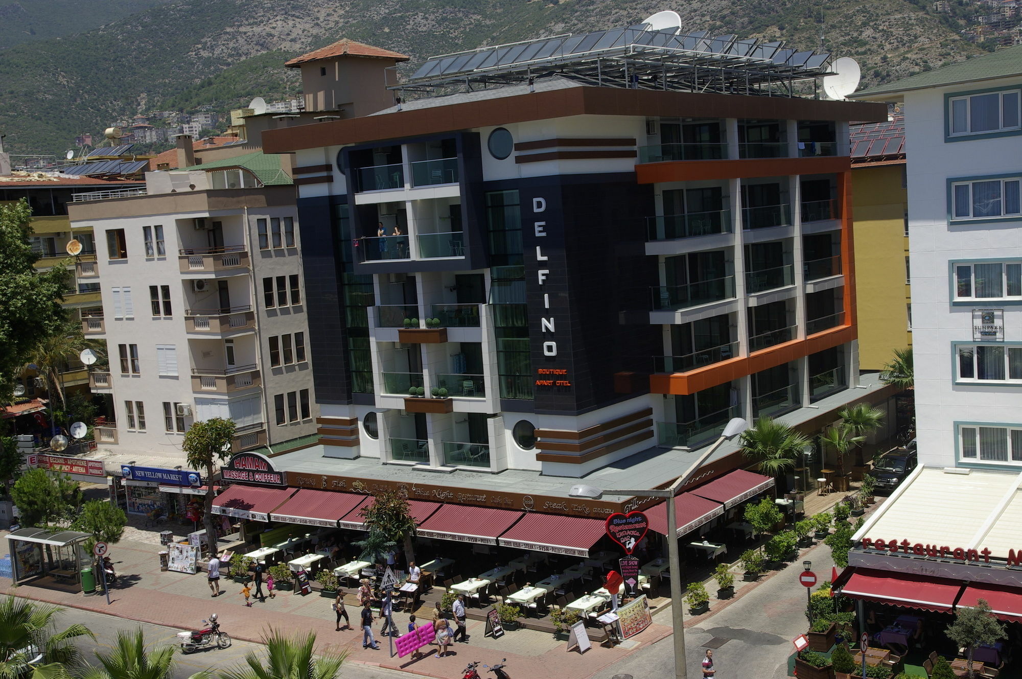 Delfino Apart Hotel อลันยา ภายนอก รูปภาพ